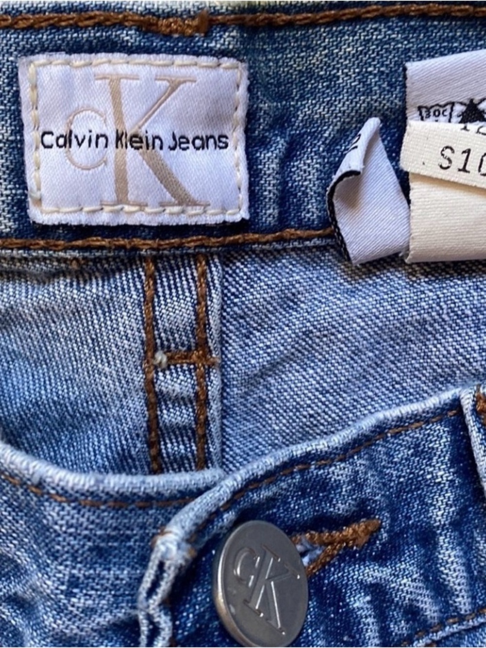 Calvin Klein Light Blue High Rise Women's Jeans